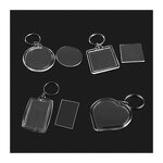 Acrylic Keychain Manufacturer - Transparent Double-sided PET Photo Keychain