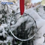 Glass Ornament Manufacturer - Wholesale Blank Christmas UV Glass Ornament