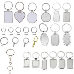 Metal Keychain Manufacturer - Custom Photo Sublimation Keychain Bulk Supply