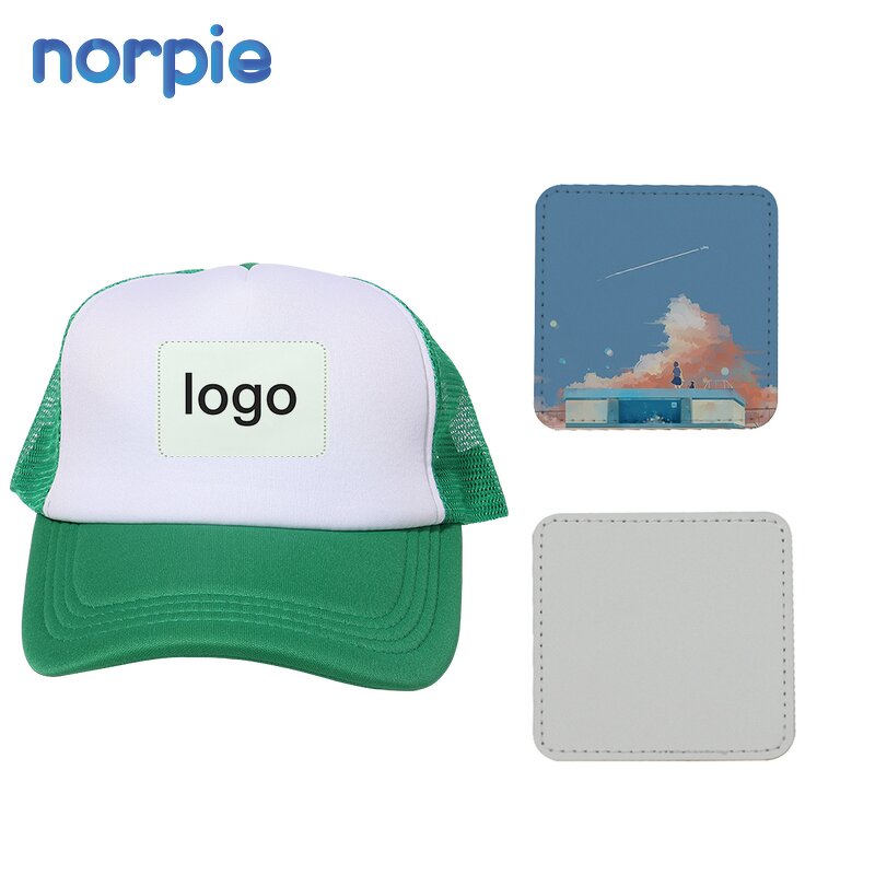 Baseball Cap Patch Manufacturer - Sublimation Leather Hat Patch Customizable