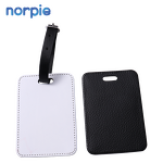 Luggage Tag Manufacturer - Sublimation PU Leather Name Label Blank ID Tag