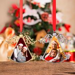 Christmas Ornament Manufacturer - Factory Wholesale DIY Angel Wing Sublimation