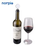 Wine Charm Manufacturer - Sublimation Blank Cork Circle Metal Drink Marker