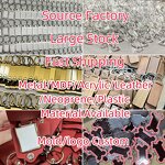 Metal Keychain Manufacturer - DIY Double-sided Rectangle Sublimation Blank