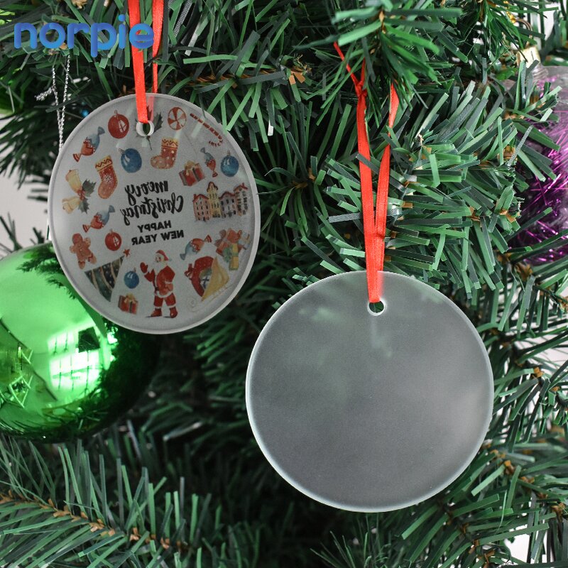 Glass Ornament Manufacturer - DIY Frosted Handmade Glass Christmas Ornament