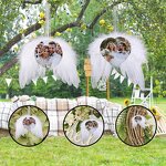 Christmas Ornament Manufacturer - Custom LOGO Feather Angel Wings Pendent