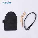 Golf Bag Tag Manufacturer - Sublimation Blank with Wooden Tees Father's Day