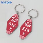 Hotel Keychain Manufacturer - Novelty Sublimation Double-sided Blank Keychain