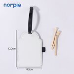 Golf Bag Tag Manufacturer - Sublimation Blank with Wooden Tees Father's Day