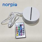 LED Lamp Manufacturer - Sublimation Acrylic Heart LED Lamp USB Display