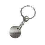 Shopping Trolley Keychain Manufacturer - Stainless Steel Portable Key Ring