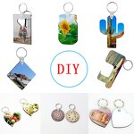 Wood Keychain Manufacturer - Wholesale Sublimation MDF Heart Blank Keychain