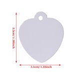 Dog Tag Manufacturer - Double-sided Sublimation Aluminum Pet ID Pendant