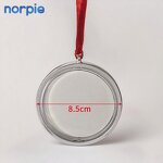 Christmas Ball Manufacturer - UV Printing Double-sided Rotating Ornament Ball