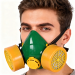 Half Facepiece Respirator Supplier - Quick Latch Comfortable Double Filter