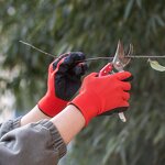 Construction Gloves Manufacturer - Wholesale Nylon Rubber Latex Crinkle Palm