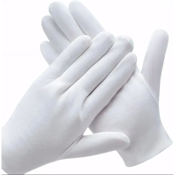White Gloves Factory - Etiquette Pure Cotton Antique Thin Jewelry Driver