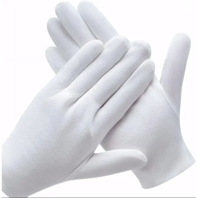 White Gloves Factory - Etiquette Pure Cotton Antique Thin Jewelry Driver