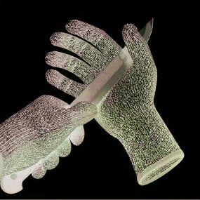 Cut Resistant Gloves Factory - HPPE EN388 Level 5 PU Coated Construction