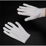 White Gloves Factory - Etiquette Pure Cotton Antique Thin Jewelry Driver
