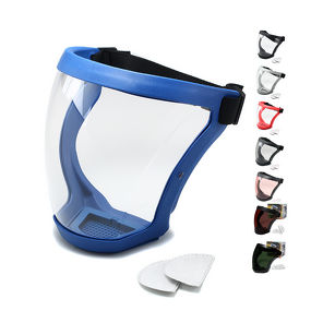 Face Shield Supplier - Scratch Resistant Transparent PC Splash Proof