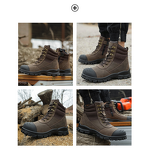 Steel Toe Safety Shoes Supplier - Unisex Anti-slip Puncture Proof Heavy Duty