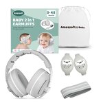 Baby Earmuff Supplier - Custom Color Improved Fasten Tape Noise Canceling