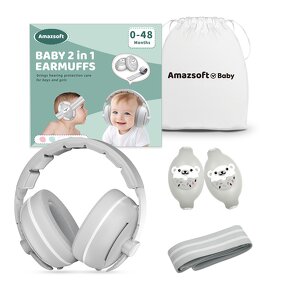 Baby Earmuff Supplier - Custom Color Improved Fasten Tape Noise Canceling
