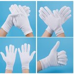 White Gloves Factory - Etiquette Pure Cotton Antique Thin Jewelry Driver