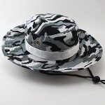 Bonnie Hat Supplier - Men's Multi Color Camouflage Adjustable Foldable