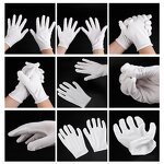 White Gloves Factory - Etiquette Pure Cotton Antique Thin Jewelry Driver