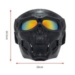 Tactical Full Face Mask Supplier - Halloween Skull Ghost Windproof Camping