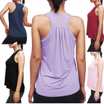 Yoga Sports Vest Supplier - Wholesale Gym Exercise Athletic Racerback Tank