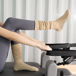 Yoga Socks Supplier - Custom Logo Seamless Compression Non Slip Ankle