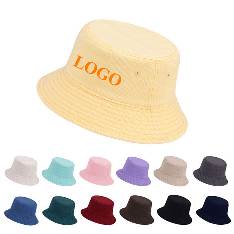 Bucket Hats Factory - Wholesale Custom Pure Cotton Reversible 3D Embroidery