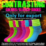 Slouch Socks Factory - Wholesale Custom Logo Ladies Colorful Knitted