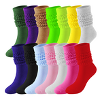 Slouch Socks Manufacturer - Wholesale Colour Loose Stacked Breathable Cotton