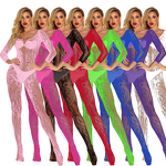 Bodysuits Manufacturer - New European American Jacquard Long Sleeve Stocking