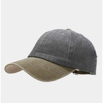 Baseball Caps Supplier - Wholesale Custom Embroidery Two-tone Washed Cotton