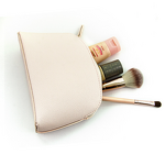 PU Leather Cosmetic Bag Manufacturer - Factory Supply Simple Elegant Waterproof