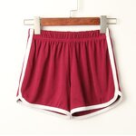 Sports Shorts Manufacturer - 2023 Summer Elastic Drawstring Patchwork Soft