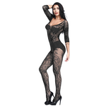 Jumpsuit Supplier - New European American Nylon Crotch Lingerie See Through