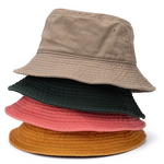 Bucket Hats Factory - Wholesale Custom Pure Cotton Reversible 3D Embroidery