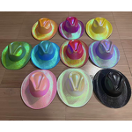 Cowgirl Hats Supplier - Hot Selling Multi Color Bling Pink Bulk Promotional