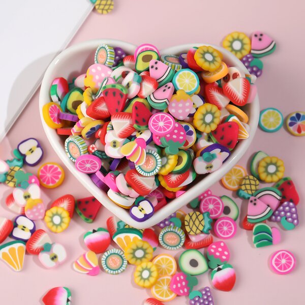 Polymer Clay Slices Manufacturer - 5mm Vegetable Fruit Slice DIY Decoration