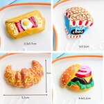 Macaron Resin Cabochon Factory - Large Flat Back for Fridge Magnet DIY