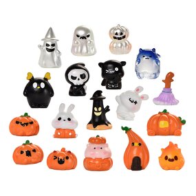 Halloween Resin Decoration Manufacturer - Pumpkin Mold Snow Globe DIY