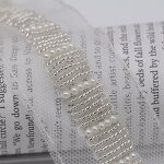 Pearl Lace Trim Factory - Retro Handmade Beaded Wedding Accessories