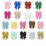 Glitter Iron on Patches Manufacturer - Heart Disco Ball Shape for Hat