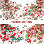 Polymer Clay Slices Supplier - Bulk Christmas Ornaments for DIY Craft